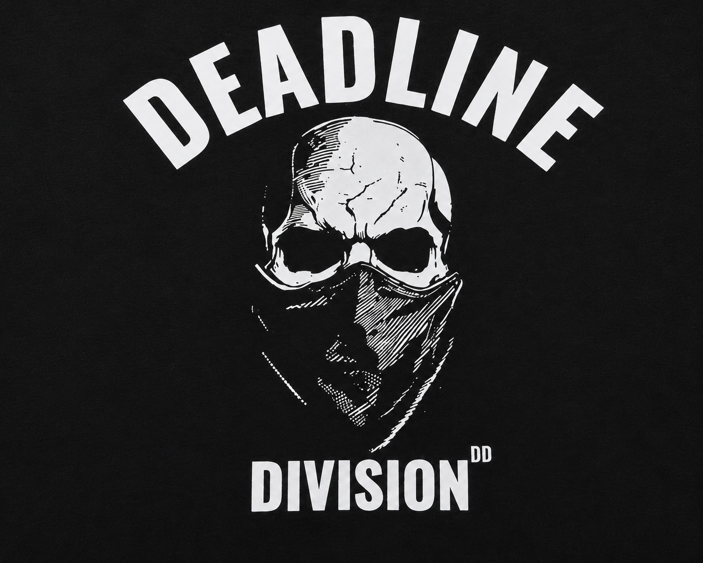 DROP 01 TEE — BLACK
